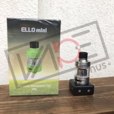 画像2: ELLO mini アトマイザー 22mm 【Eleaf】 クリアロ 初心者 シルバー　電子タバコ vape (2)
