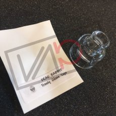 画像1: 《ガラスキャップ》DEAD RABBIT RDA 24mm Trinity Glass Cap 《HELLVAPE》　クリア　カスタム　アクセサリー　電子タバコ　vape (1)