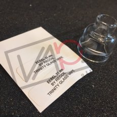 画像1: 《 ガラスキャップ》RECOIL REBEL RDA 25mm Trinity Glass Cap 《GRIMM GREEN》クリア　カスタム　アクセサリー　電子タバコ　vape (1)