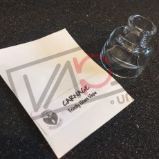 画像1: 《ガラスキャップ》CARNAGE RDA 25mm Trinity Glass Cap 《PURGE MODS》 クリア　カスタム　アクセサリー　電子タバコ　vape (1)