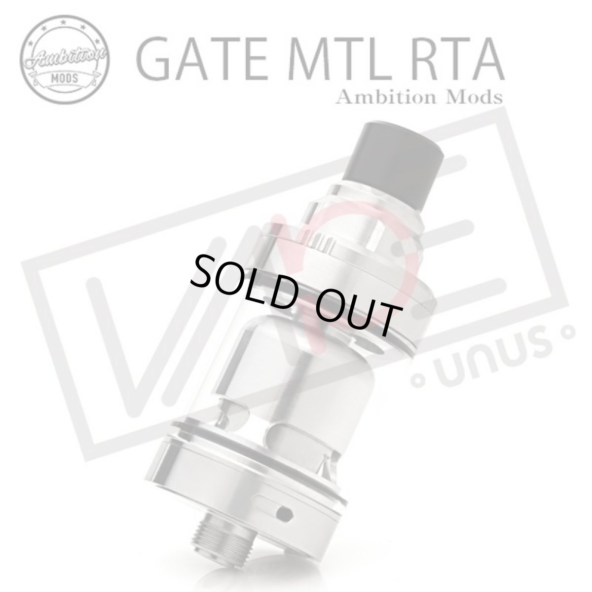 画像1: GATE MTL RTA - Ambition MODS アトマイザー MTL RTA　22mm 《 Ambition MODS 》シングル　ビルド　アトマイザー　電子タバコ　vape (1)