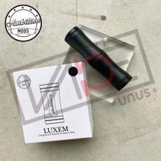 画像1: 〜改良版チップ〜《メカニカルMOD》 LUXEM Tube Mod (ラグゼム) BLACK / Ambition Mods (アンビションモッズ)  18350 18650 バッテリー MOD  /  電子たばこ VAPE (1)