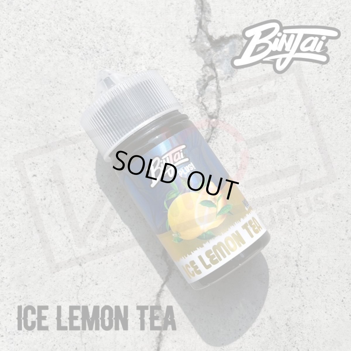 画像1: 《紅茶系・清涼剤》ICE LEMON TEA  / Binjai Juice【60ml】レモンティー　清涼剤　紅茶　フルーツ　リキッド (1)
