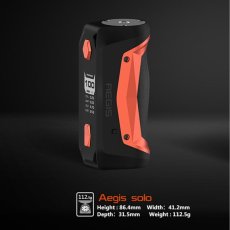 画像14: ＜テクニカルシングルバッテリーMOD＞ AEGIS SOLO 100w Mod 《GEEKVAPE》　シングルバッテリー　電子たばこ　vape (14)