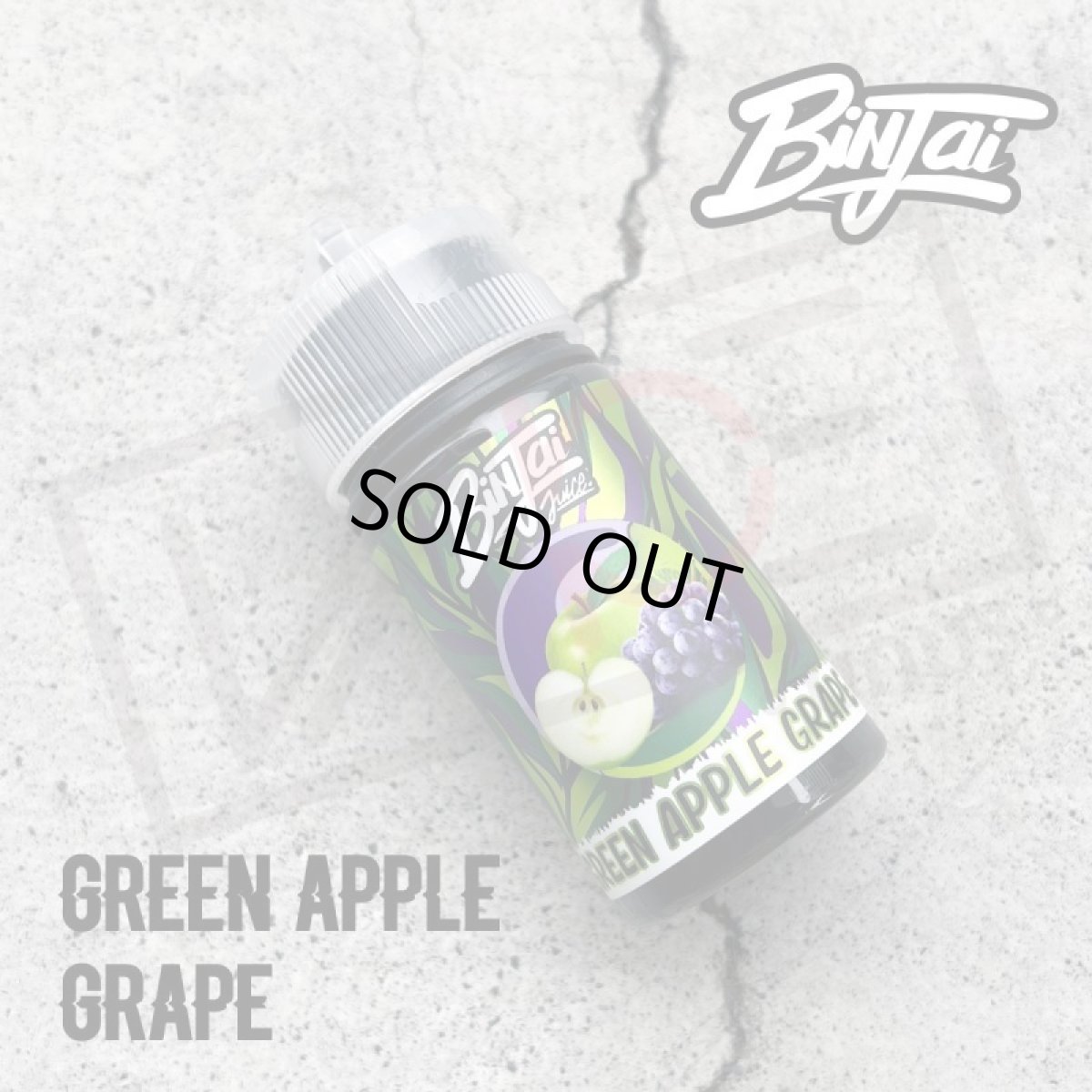 画像1: 《フルーツ系・清涼剤》 ICE GreenAppleGrape / Binjai Juice【60ml】 グリーンアップル　グレープ　清涼剤　フルーツ　リキッド (1)
