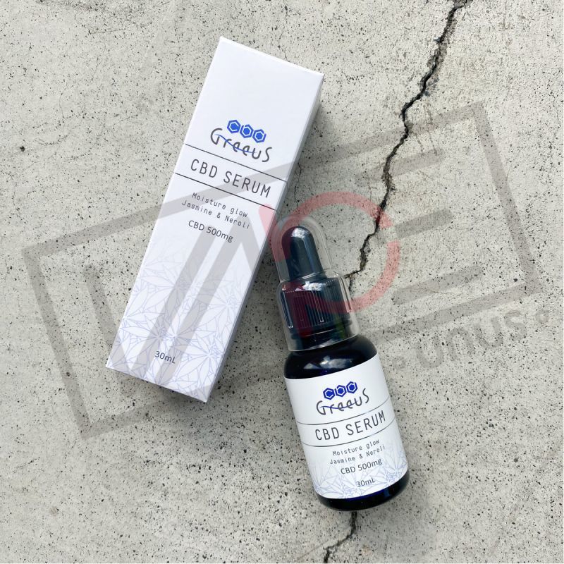 CBD1.6% / 500mg配合 肌用美容液》 Greeus / CBD SERUM ブロード